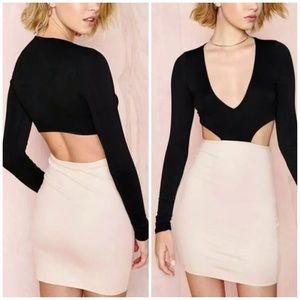 Nasty Gal Cutout Dress